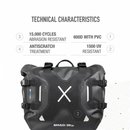 SHAD Terra TR30 Waterproof Bags