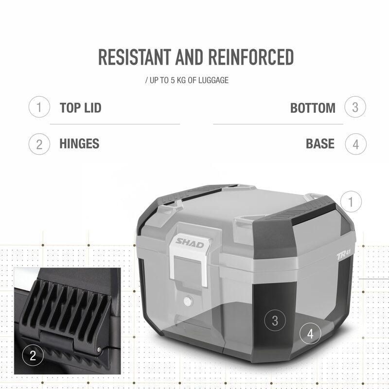 SHAD Top Case Terra 41 Full Black