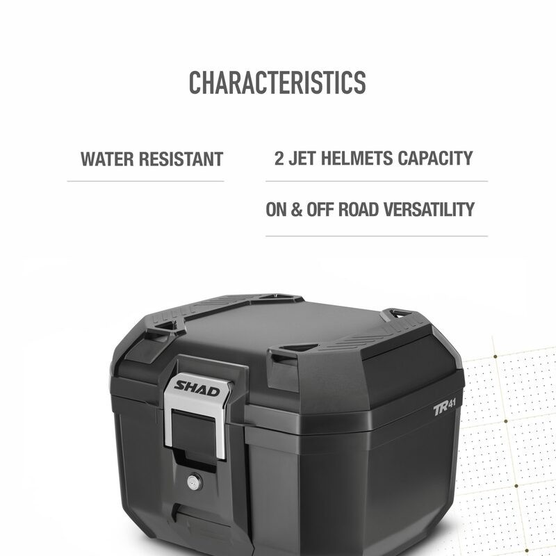 SHAD Top Case Terra 41 Full Black