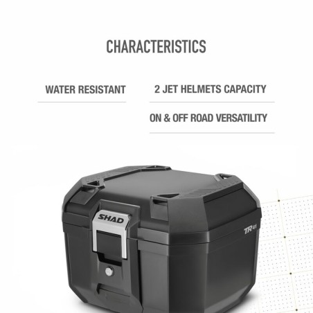 SHAD Top Case Terra 41 Full Black