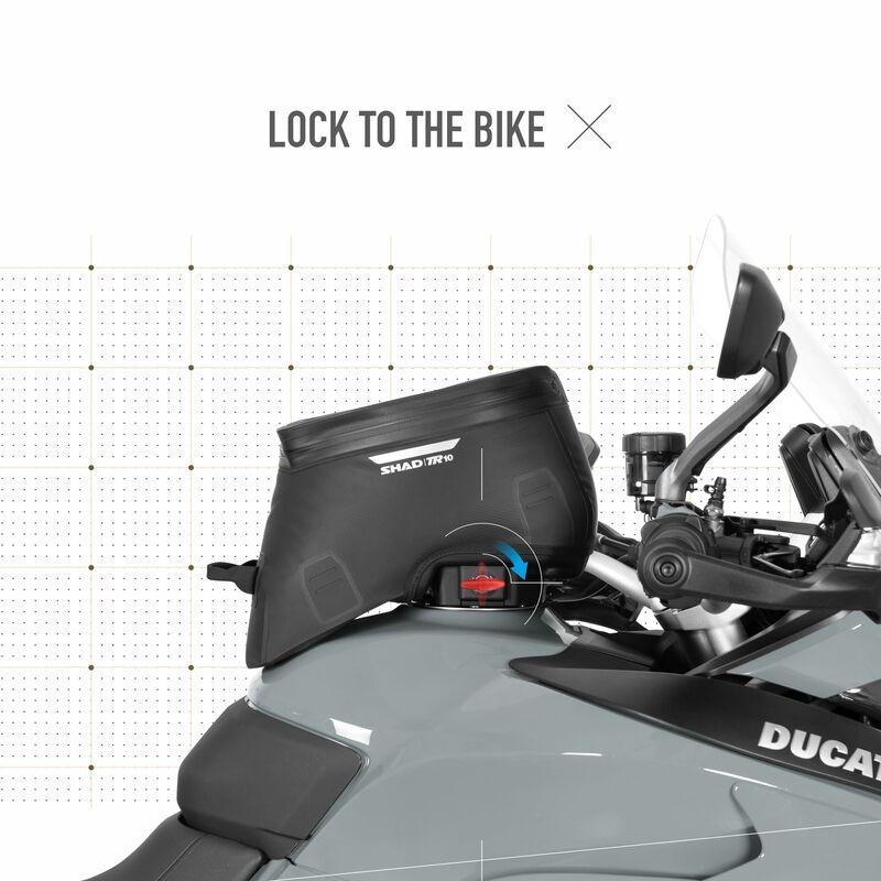 SHAD Waterproof Tank Bag Click System