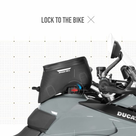 SHAD Waterproof Tank Bag Click System