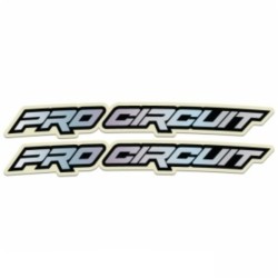 PRO CIRCUIT Hologram Front Fender Decals