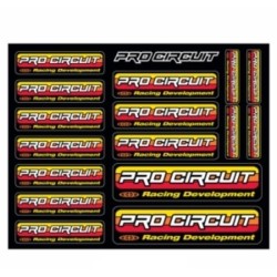 PRO CIRCUIT Original Logo Decal Sheet