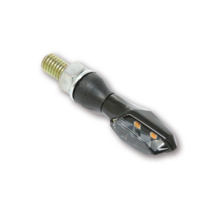 Intermitente LED HIGHSIDER pro Sonic-X2 - homologado E - negro/ahumado - par