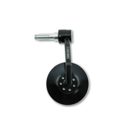 Retrovisor contrapeso de manillar HIGHSIDER pro Conero - con intermitentes LED - negro - 1 pieza
