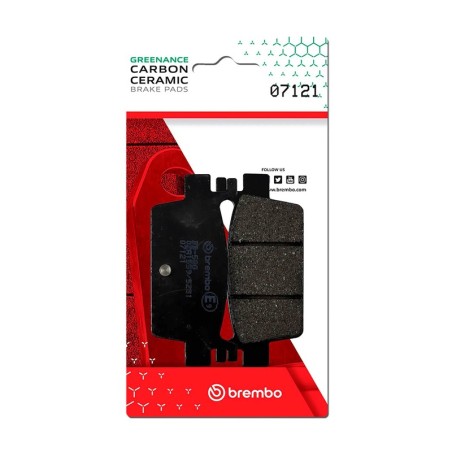 Pastillas de freno de carbono cerámico BREMBO - 07121