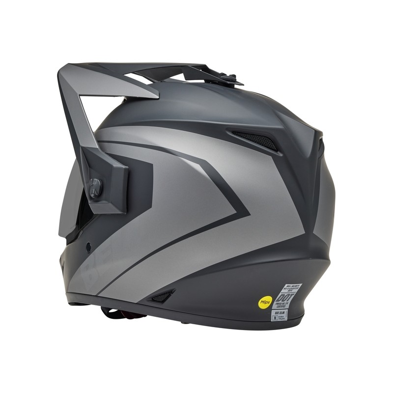 Casco BELL MX-9 Adventure Mips - Blackout Matte Black/Gray