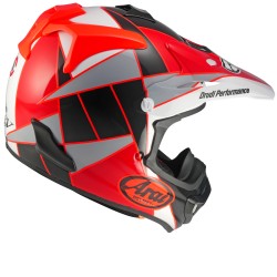 Casco ARAI MX-V EVO Peak - rojo 2