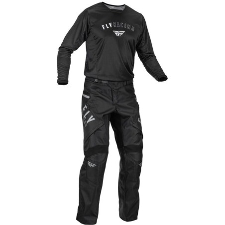 Pantalón FLY RACING Patrol Over-Boot - Negro / Blanco
