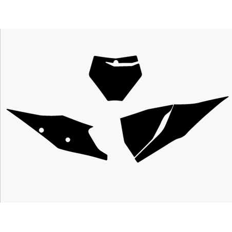 BLACKBIRD Plate Stickers