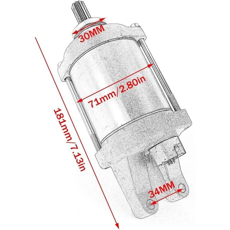 Motor de Arranque TECNIUM