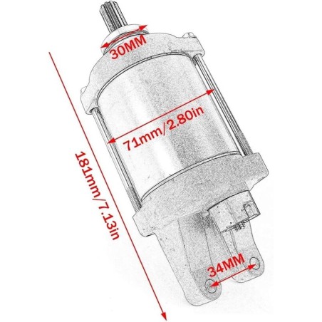 Motor de Arranque TECNIUM