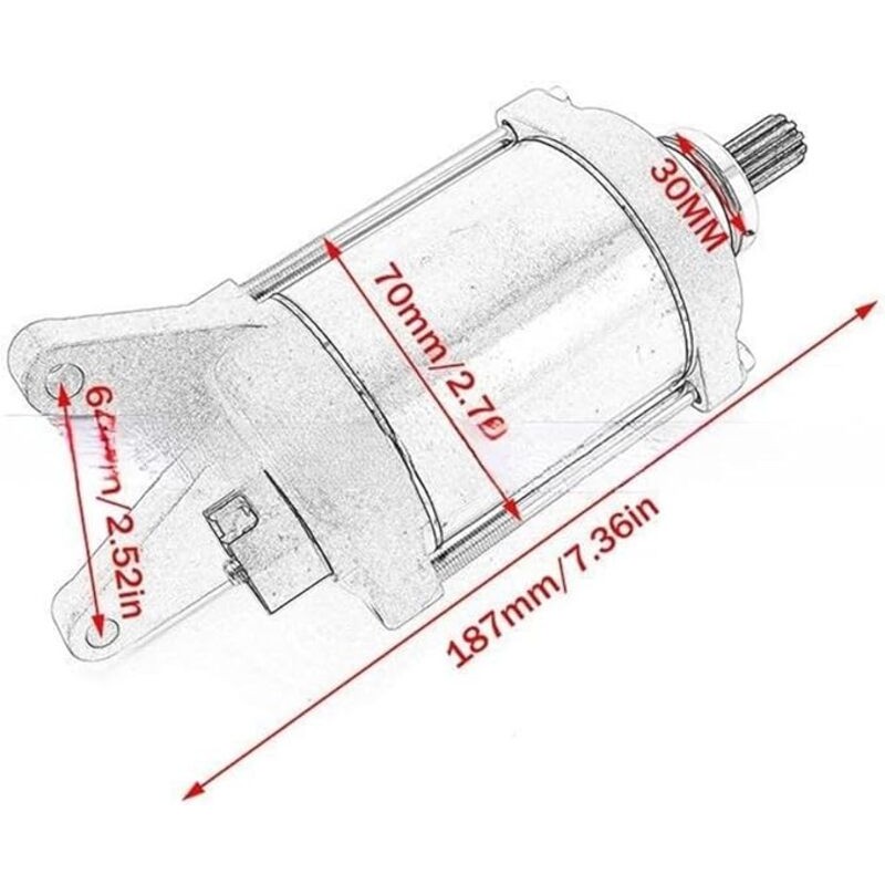 Motor de Arranque TECNIUM