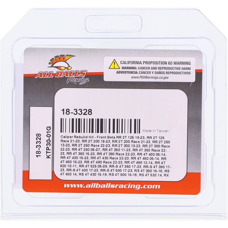 Kit de reparación de pinza de freno ALL BALLS