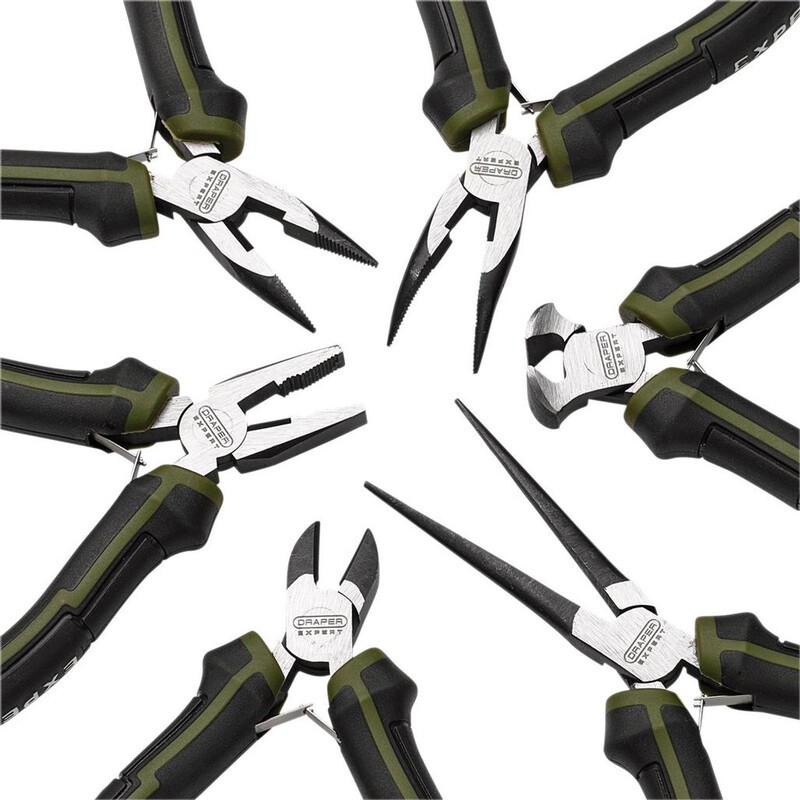 DRAPER Expert Mini Pliers Set (6 Piece)