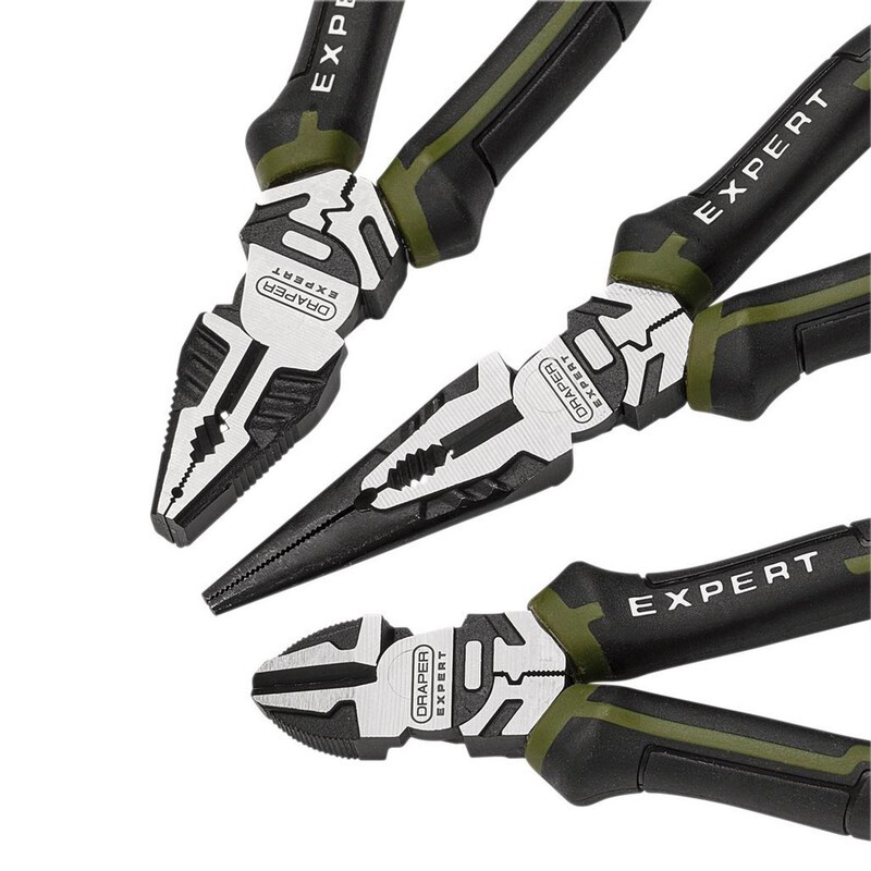DRAPER Expert High Leverage Pliers Set (3 Piece)