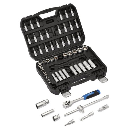 DRAPER HI-TORQ® Metric Socket and Bit Set - 3/8" Sq. Dr. (58 Piece)