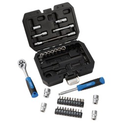 DRAPER HI-TORQ® Metric Socket and Bit Set - 1/4" Sq. Dr. (40 Piece) 2