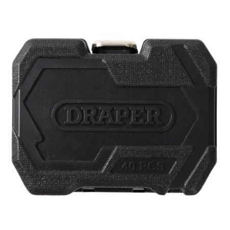 DRAPER HI-TORQ® Metric Socket and Bit Set - 1/4" Sq. Dr. (40 Piece)