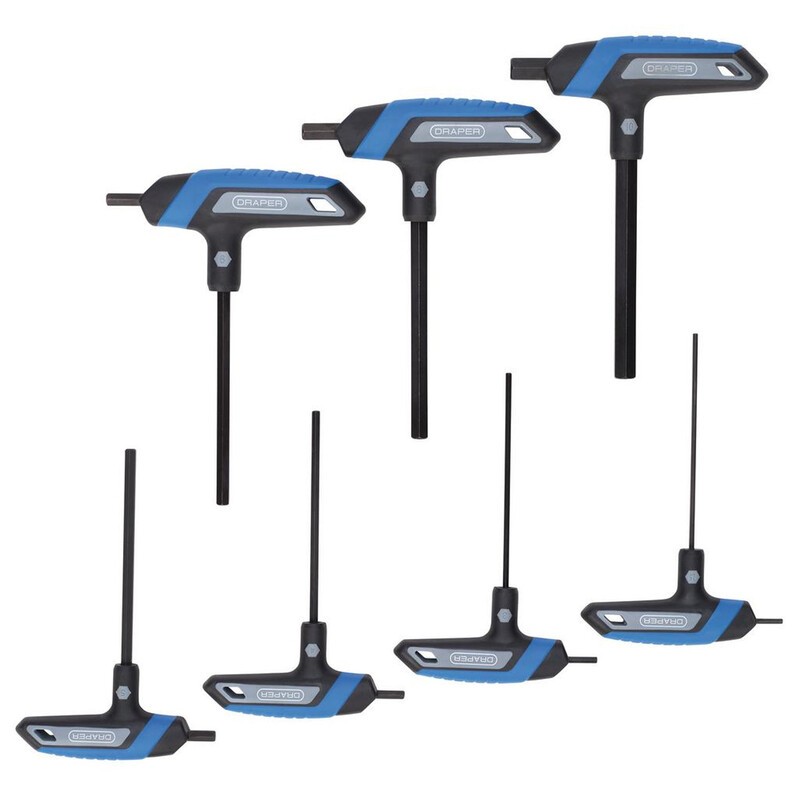 DRAPER TX-STAR® and Metric T-Handle Hex Key Set (14 Piece)
