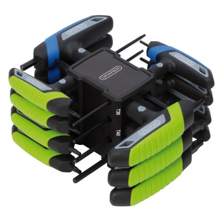DRAPER TX-STAR® and Metric T-Handle Hex Key Set (14 Piece)