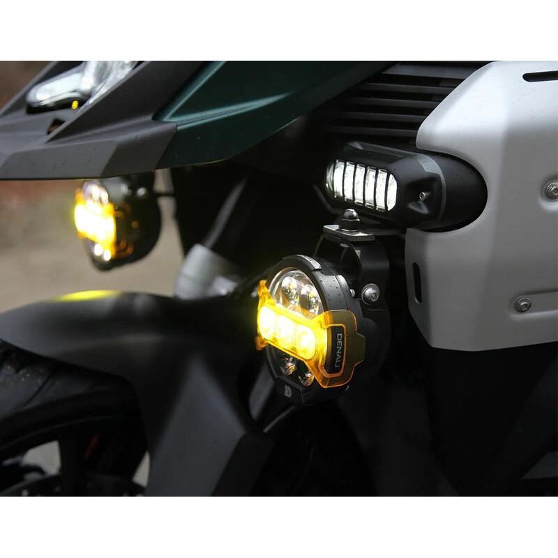 Soporte superior para faros adicionales DENALI para BMW R1300GS