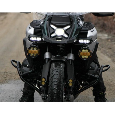 Soporte superior para faros adicionales DENALI para BMW R1300GS