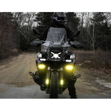 Soporte superior para faros adicionales DENALI para BMW R1300GS