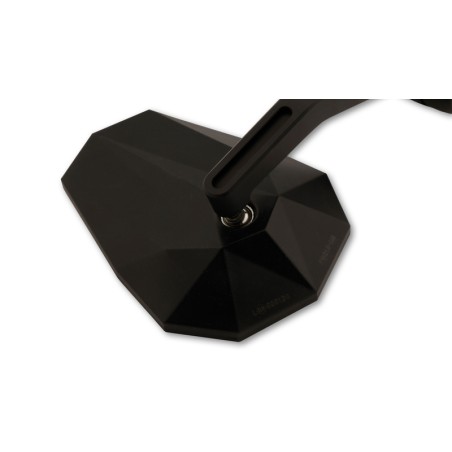 HIGHSIDER pro STEALTH-X7 bar end mirror with LED indicator