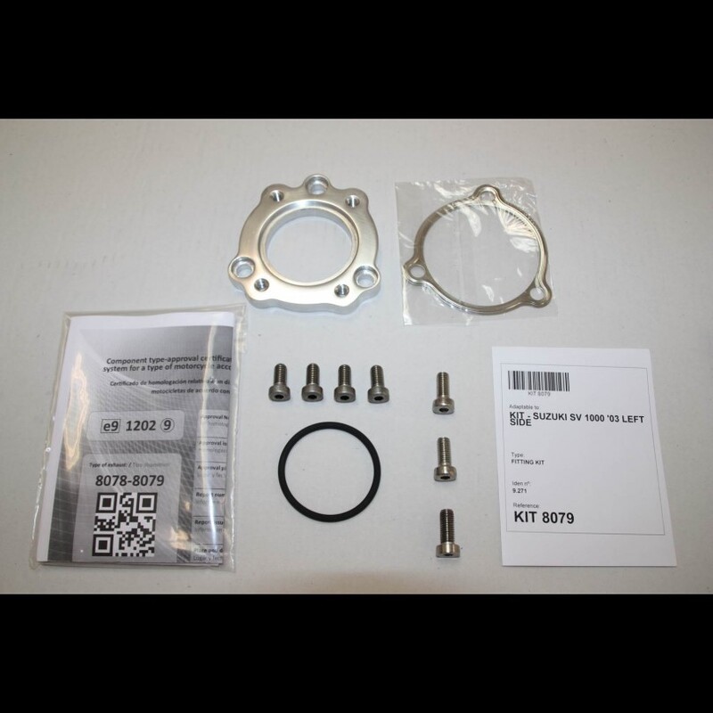 Silenciador IXIL Hexoval Xtrem – lado izquierdo