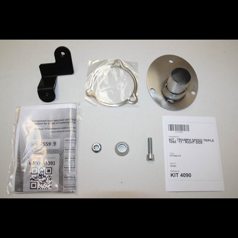 Silenciador IXIL Hexoval Xtrem – lado derecho