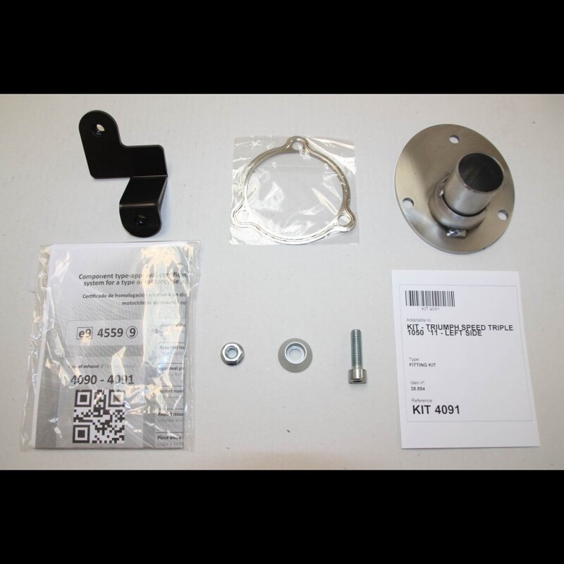 Silenciador IXIL Hexoval Xtrem – lado izquierdo