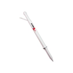 Estaca para cinta de marcaje RACETECH blanco con logo