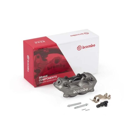 Pinza de freno BREMBO P4 delantero izquierdo titanio Ø32mm