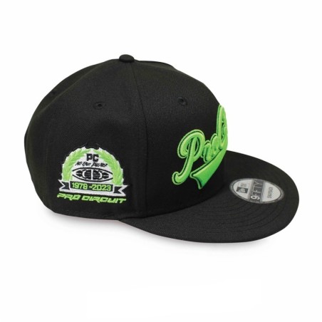 Gorra PRO CIRCUIT Snapback - Negro/Verde Neón