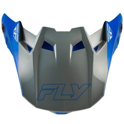 Visera FLY RACING Formula CC Glide - azul/gris claro/gris