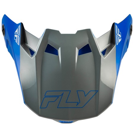 Visera FLY RACING Formula CC Glide - azul/gris claro/gris