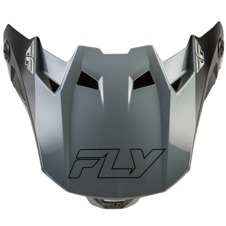 Visera FLY RACING Formula CC Glide - gris/gris claro/negro