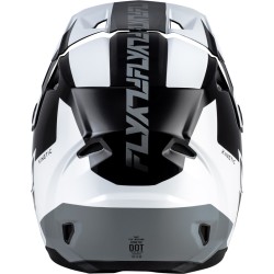 Casco FLY RACING Kinetic Crest - negro/blanco/gris 2