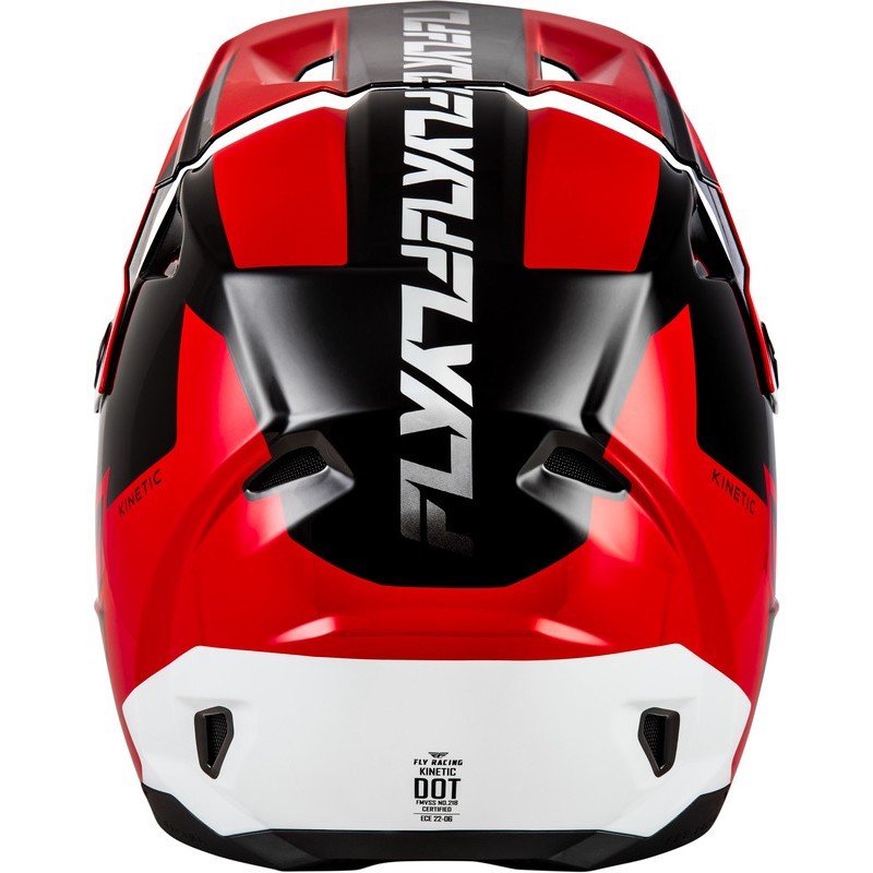 Casco FLY RACING Kinetic Crest - rojo/negro/blanco