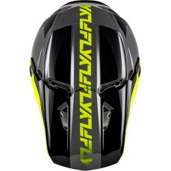 Casco FLY RACING Kinetic Crest - gris/negro/Hi-Vis 2