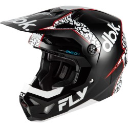 Casco FLY RACING Formula CP Special Edition DBK - negro/blanco/rojo