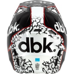 Casco FLY RACING Formula CP Special Edition DBK - negro/blanco/rojo 2