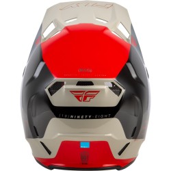 Casco FLY RACING Formula CC Glide - negro/rojo/gris 2