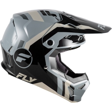Casco FLY RACING Formula CP Seal - negro/gris