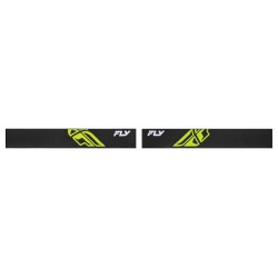 Gafas FLY RACING Focus negro/amarillo neón - Lente transparente 2