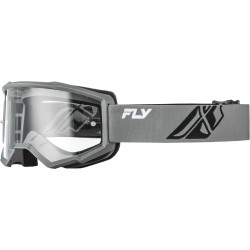 Gafas FLY RACING Focus gris/negro - Lente transparente