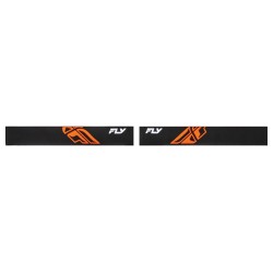 Gafas FLY RACING Focus negro/naranja - Lente transparente 2