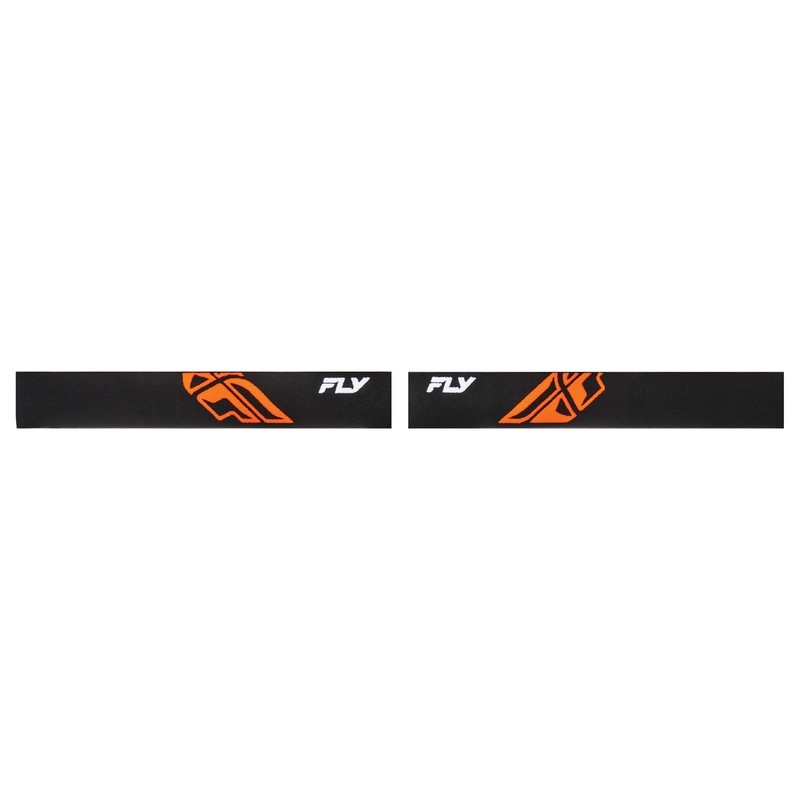Gafas FLY RACING Focus negro/naranja - Lente transparente